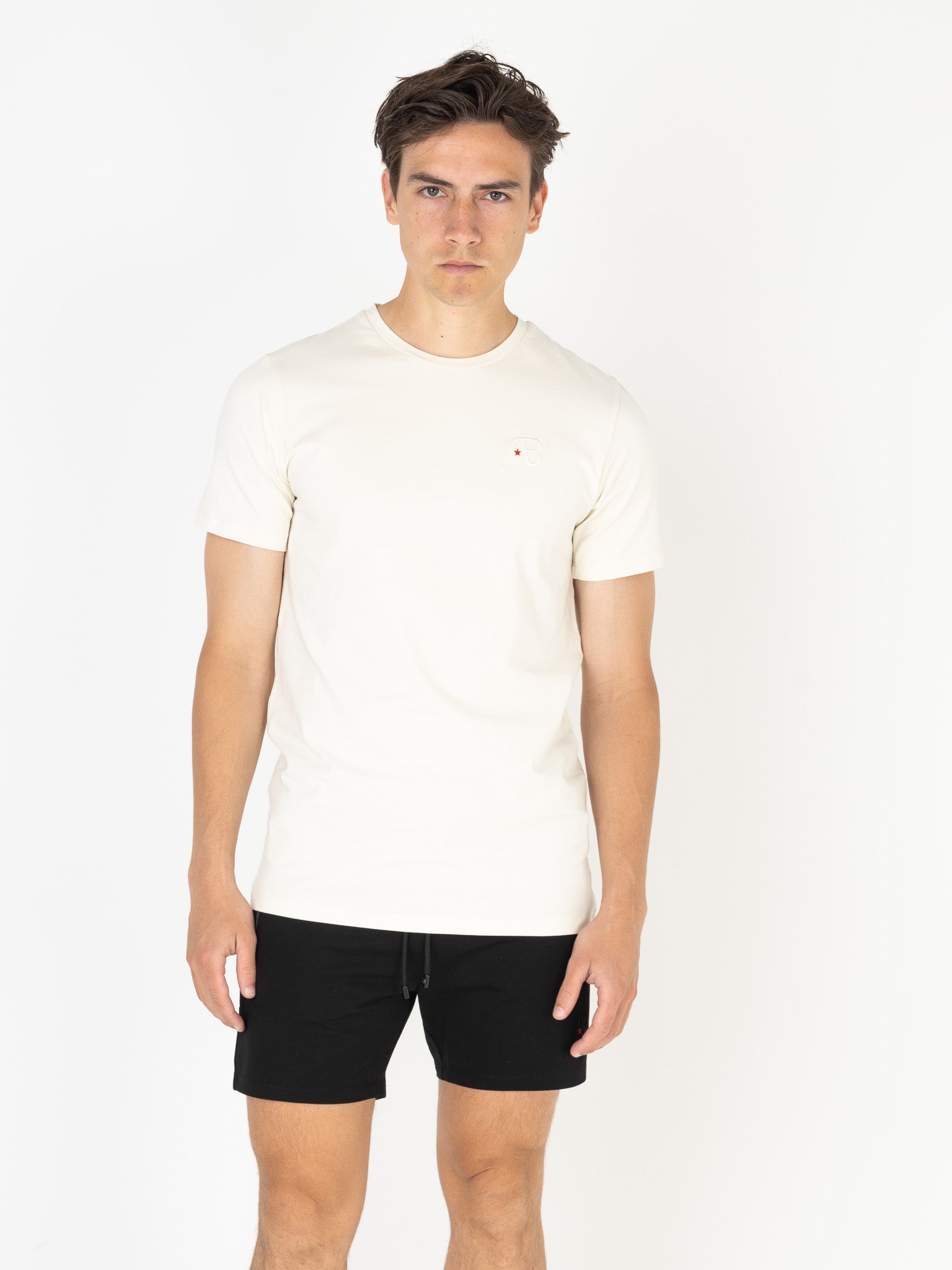 Basic Slim-Fit Tee | White Swan