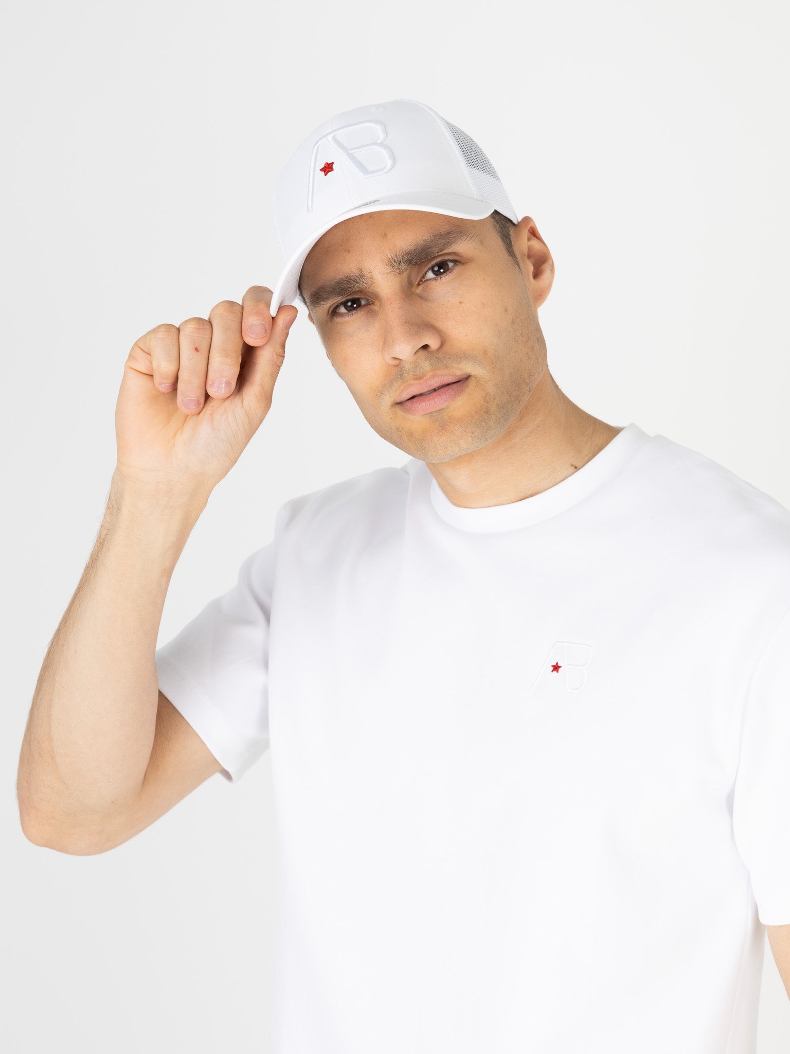 Retro Trucker Cap | Bright White