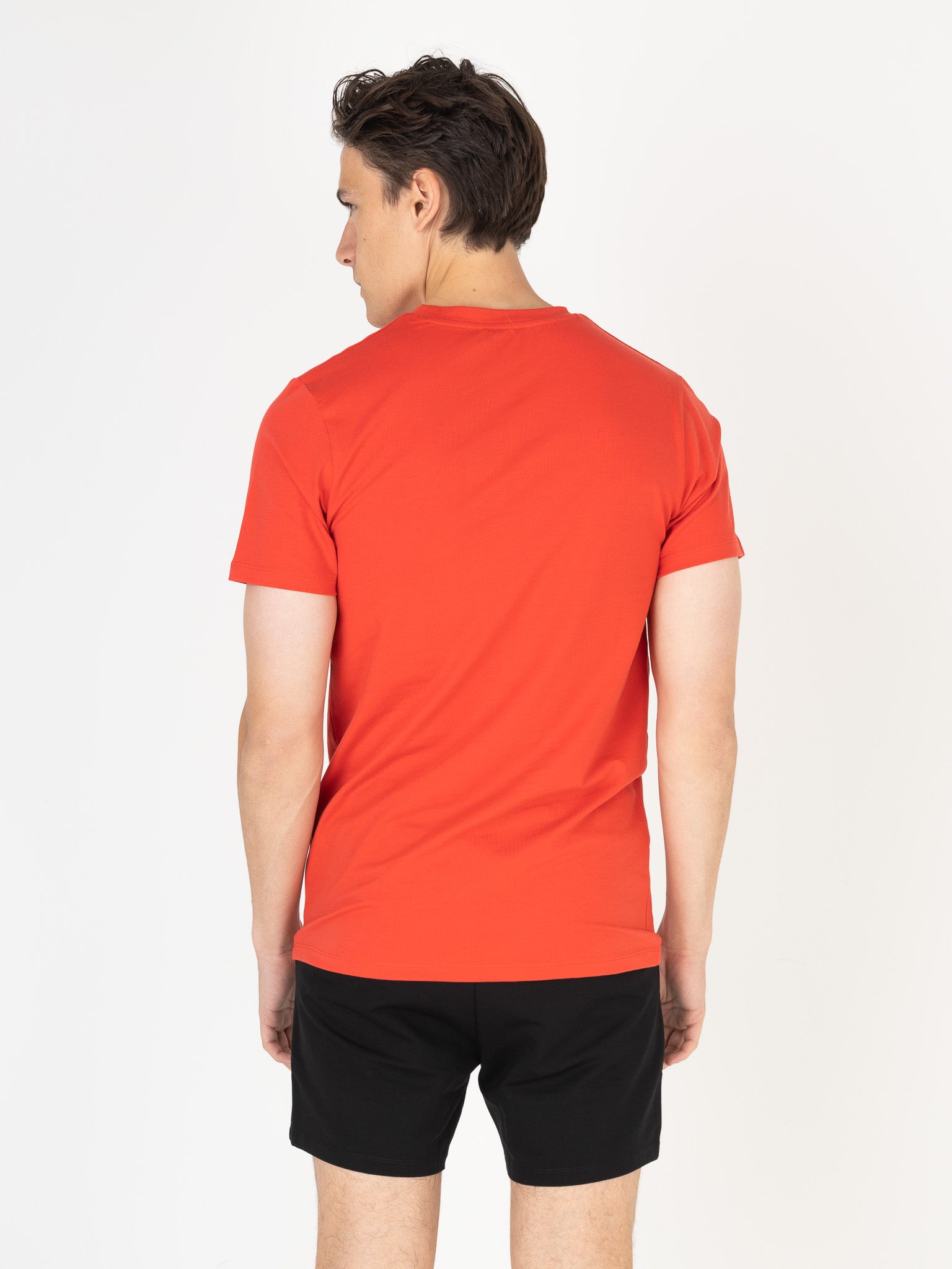 Basic Slim-Fit Tee | True Red