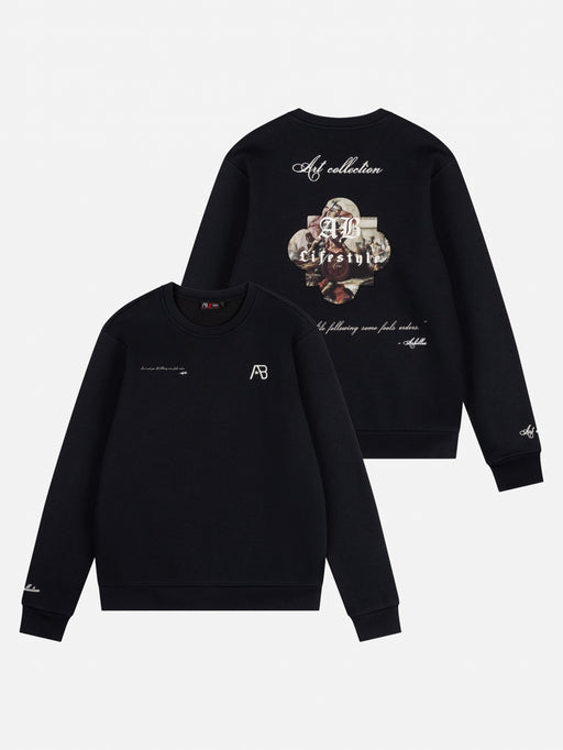 Art Crewneck | Jet Black