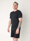 Basic Slim-Fit Tee | Jet Black