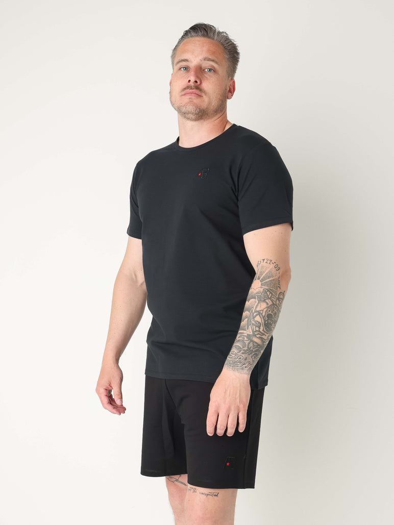 Basic Slim-Fit Tee | Jet Black