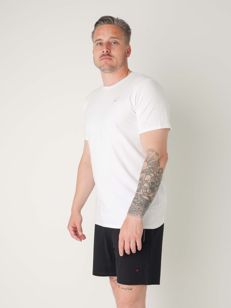 Basic Slim-Fit Tee | Bright White