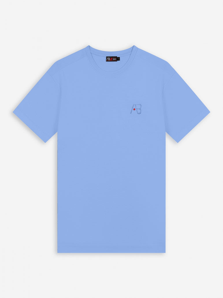 Basic Slim-Fit Tee | Cornflower Blue