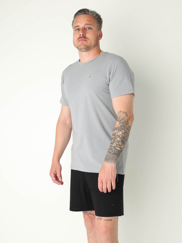 Basic Slim-Fit Tee | Ultimate Grey