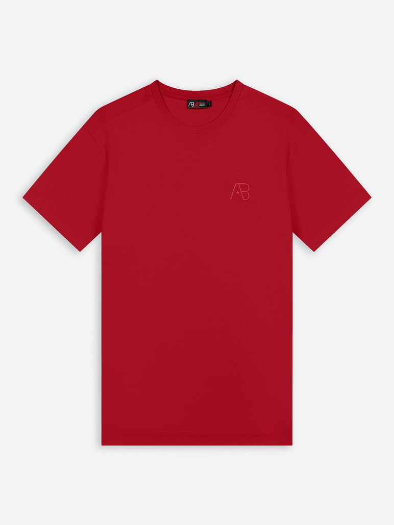 Basic Slim-Fit Tee | True Red