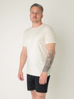 Basic Slim-Fit Tee | White Swan