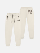 Canvas Jogger | White Swan