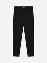 Casual RIB Pants | Jet Black