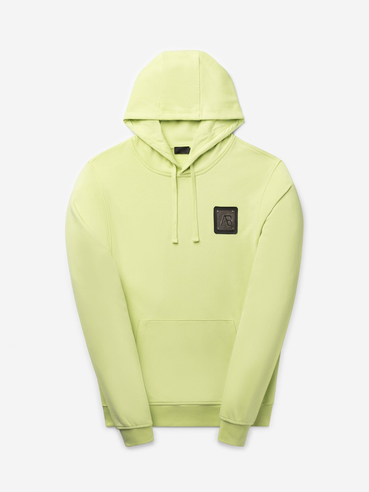 Slim-Fit Metal Hoodie | Lettuce Green