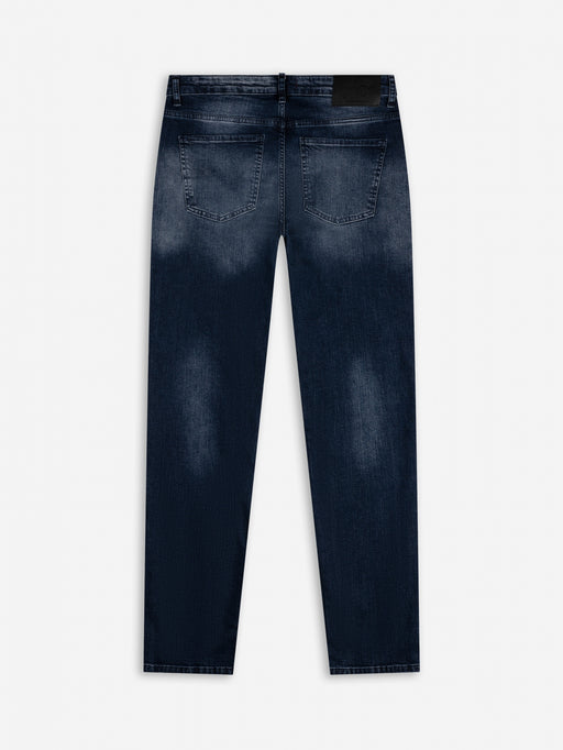 Slim-Fit Denim Jeans Paint | Dark Blue | Dark Blue