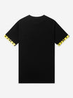 Neon Flag Tee | Black / Safety Yellow