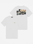Ink Tee (Ocean) | Bright White / Desert Sage
