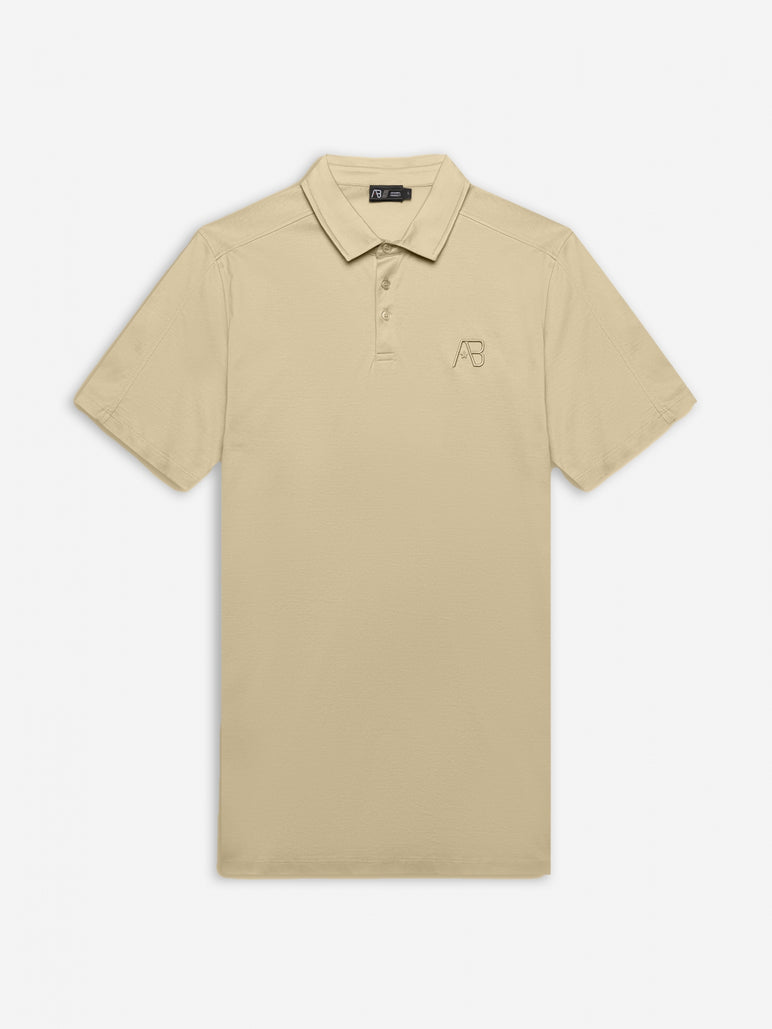 Premium Interlock Polo | Doeskin