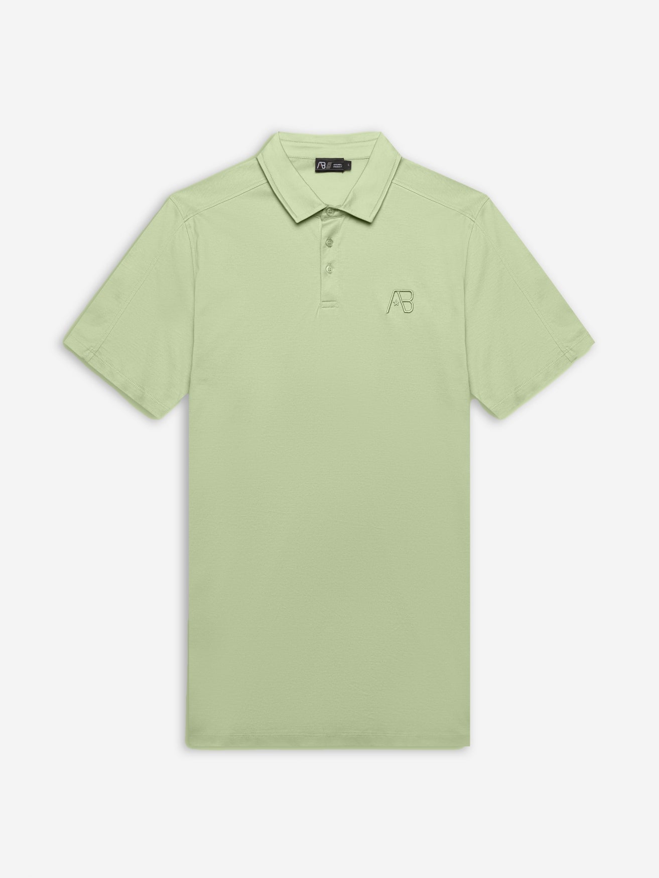 Premium Interlock Polo | Desert Sage