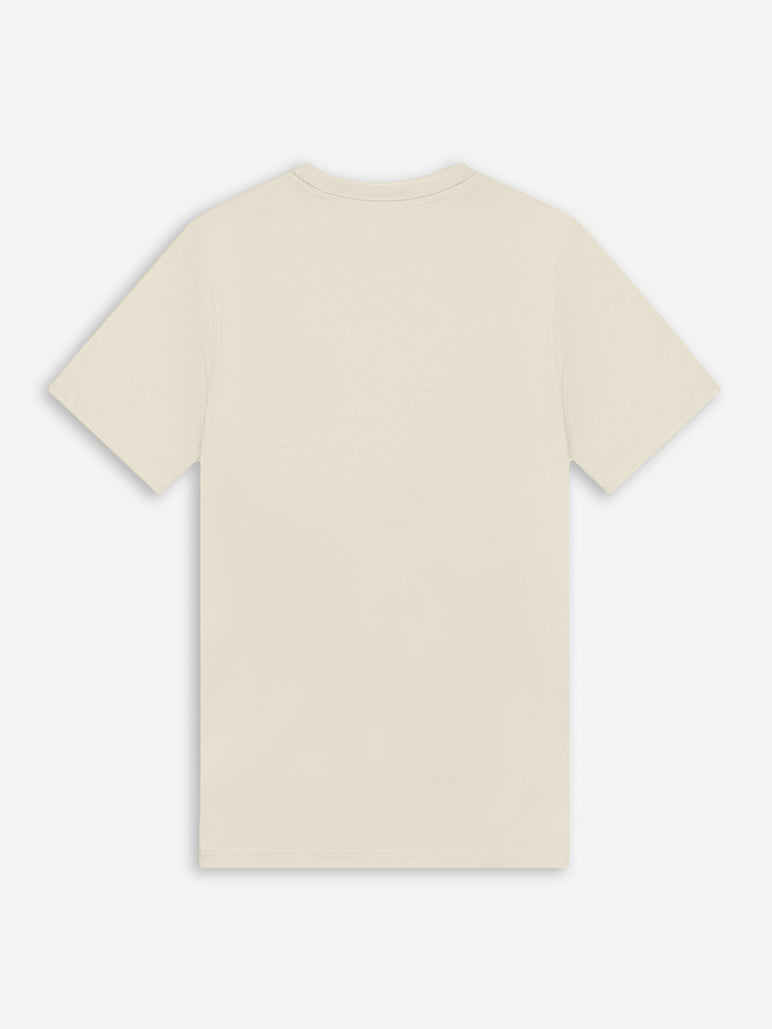 Premium Interlock Tee | White Swan