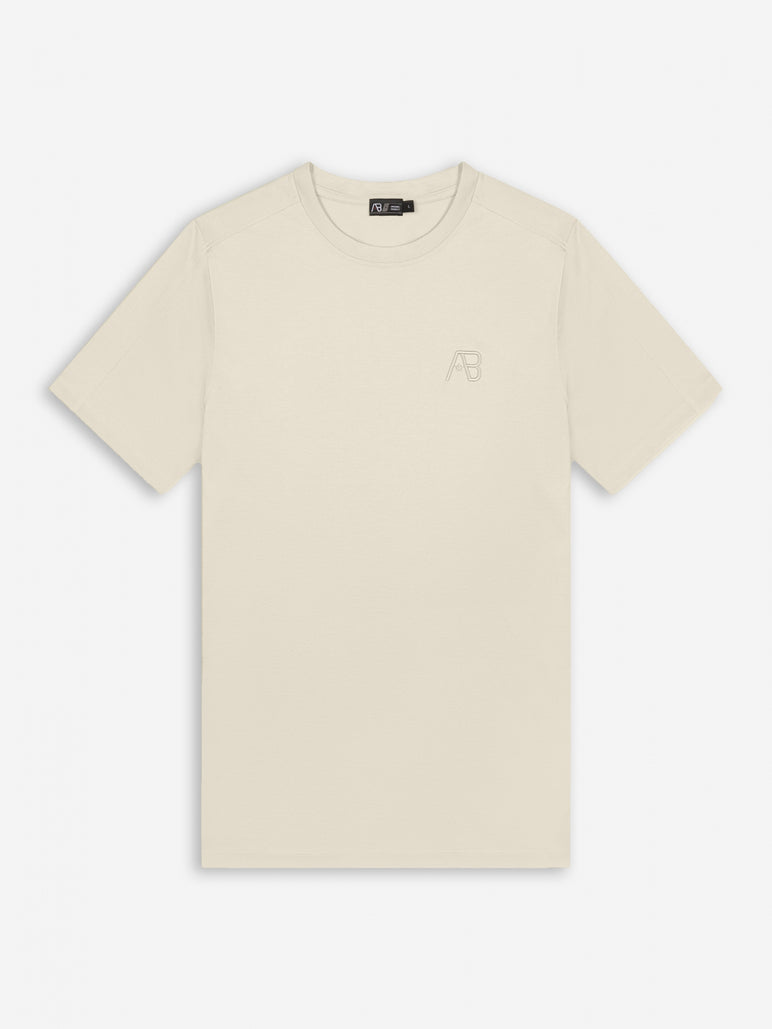 Premium Interlock Tee | White Swan