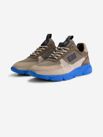 Runner II | Triple Taupe / Blue