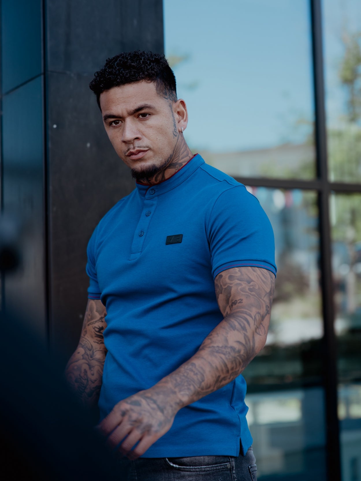 Ronin Polo | Navy Peony