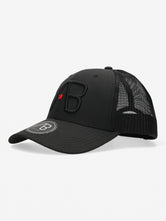 Retro Trucker Cap | Jet Black