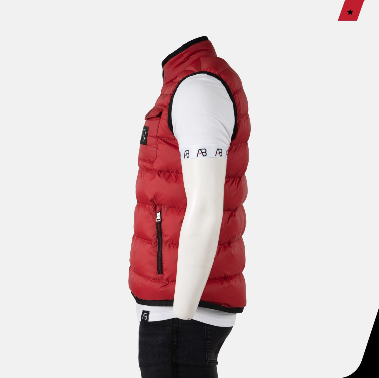 Exclusive Bodywarmer | Red - AB Lifestyle